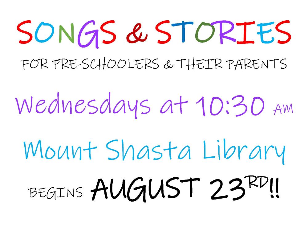 Songs & Stories starts August 23